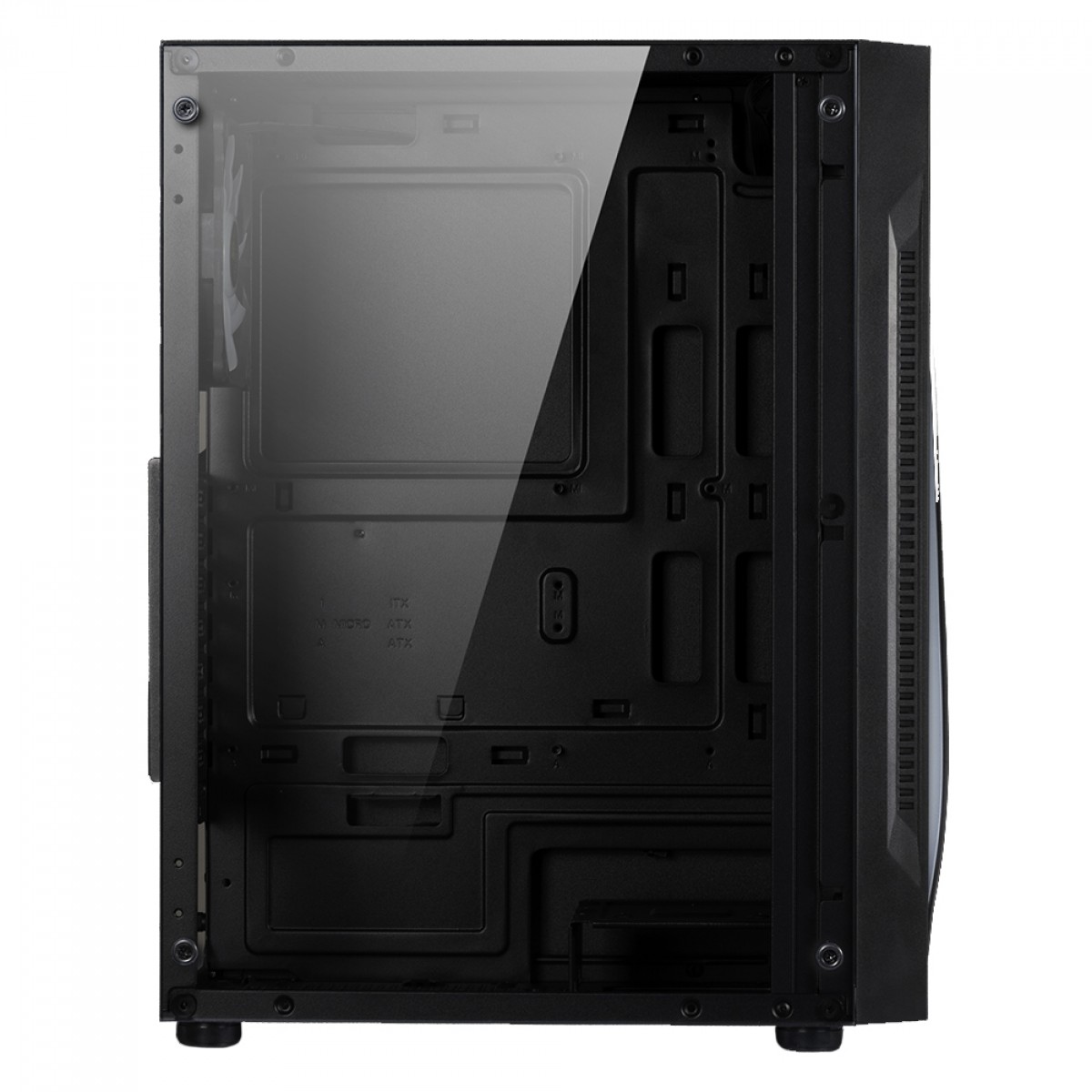 Gabinete Gamer Gamdias Argus E5, Mid Tower, Vidro Temperado, ATX, Sem Fonte, Sem Fan