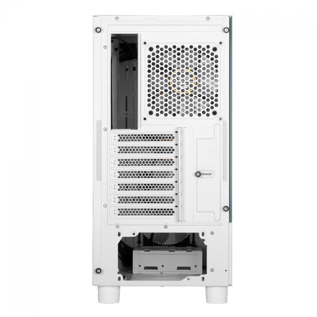 Gabinete Gamer Gamdias Athena M6 WH ARGB, Mid Tower, Vidro Temperado, ATX, White, Sem Fonte, Sem Fan