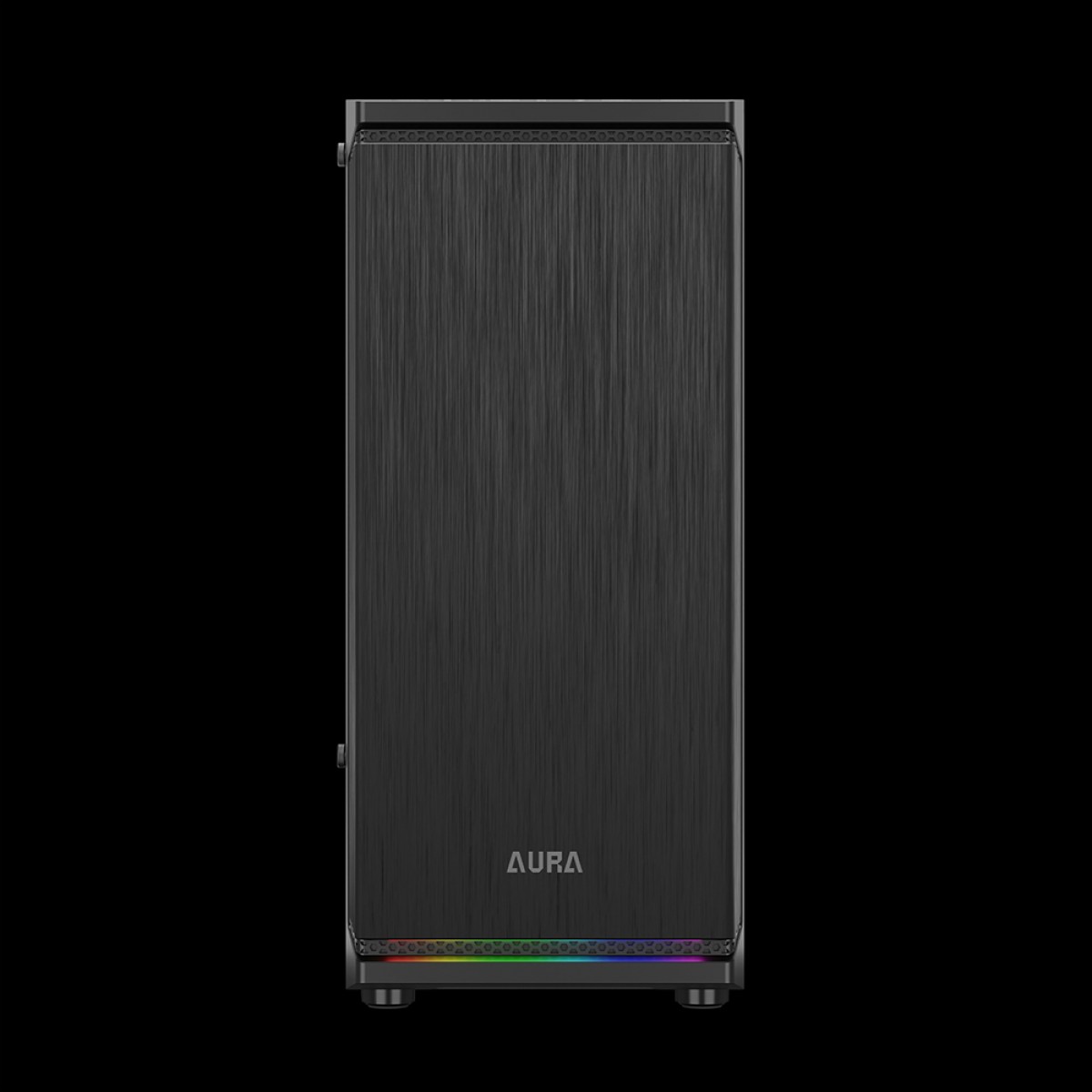Gabinete Gamer Gamdias Aura GC8 ARGB, Vidro Temperado, ATX, Mid Tower, Com 1 Fan, Sem Fonte, Black