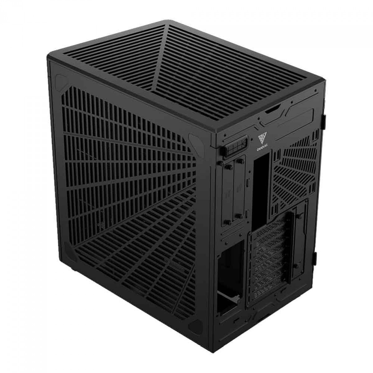 Gabinete Gamer Gamdias NESO P1 B, Full Tower, Vidro Temperado, ATX, Sem Fonte, Sem Fan