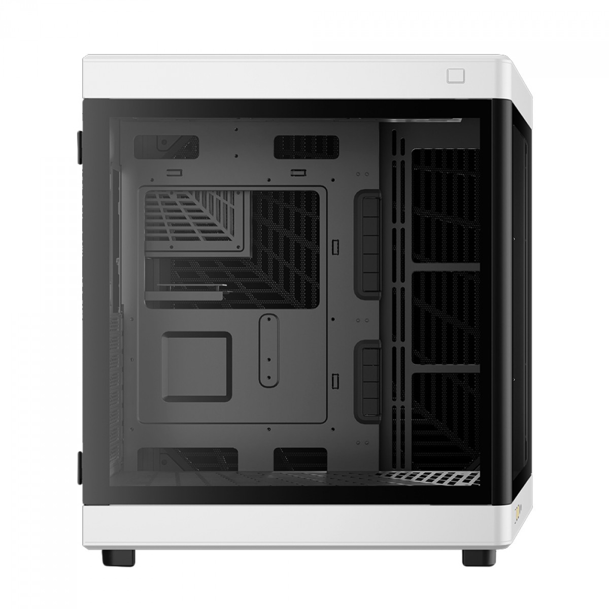 Gabinete Gamer Gamdias NESO P1 BW, Full Tower, Vidro Temperado, ATX, Black/White, Sem Fonte, Sem Fan