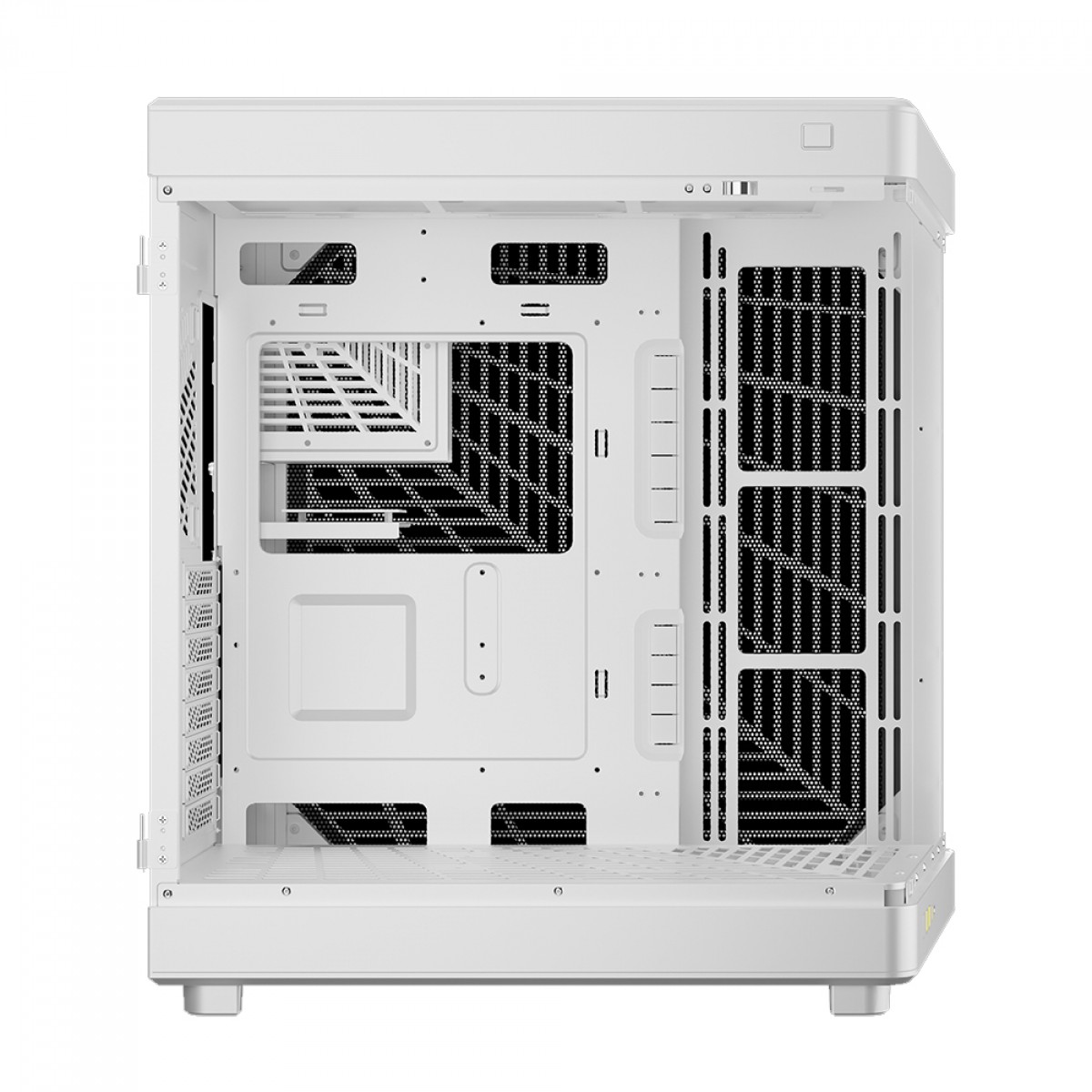 Gabinete Gamer Gamdias NESO P1 W, Full Tower, Vidro Temperado, ATX, White, Sem Fonte, Sem Fan