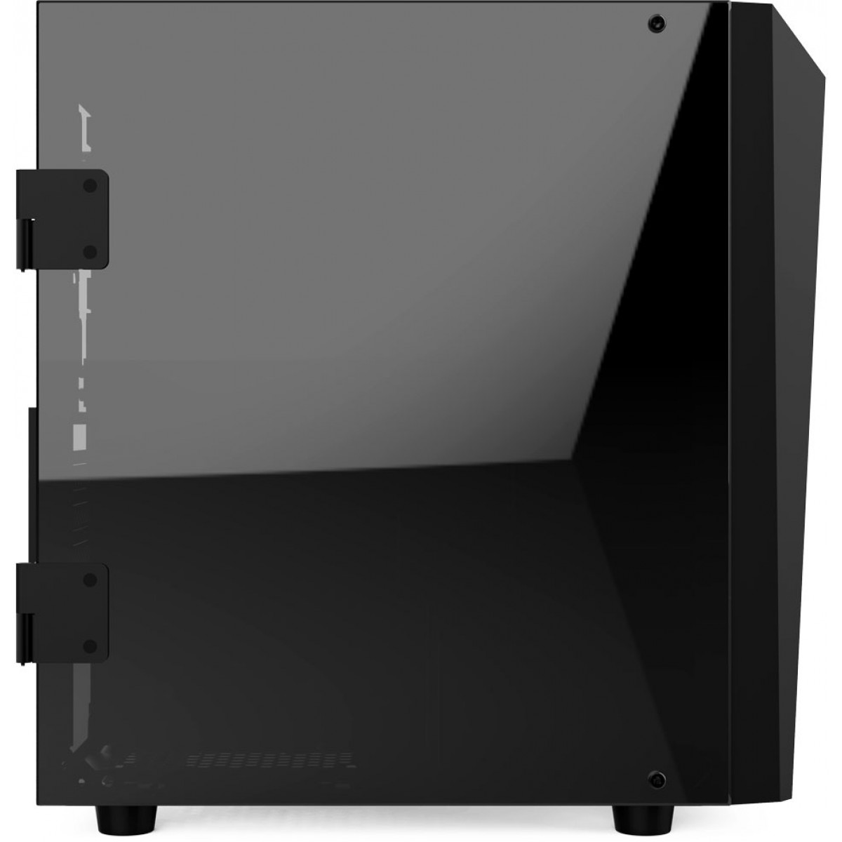 Gabinete Gamer Gamdias, Talos E1, Mini Tower, Vidro Temperado, Black, Sem Fonte, Sem Fan