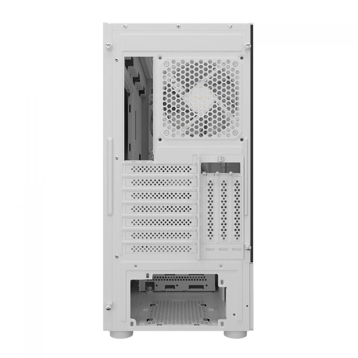 Gabinete Gamer Gamdias Talos E3 Mesh Elite, Vidro Temperado, Mid Tower, Com 3 Fans ARGB, Sem Fonte, White