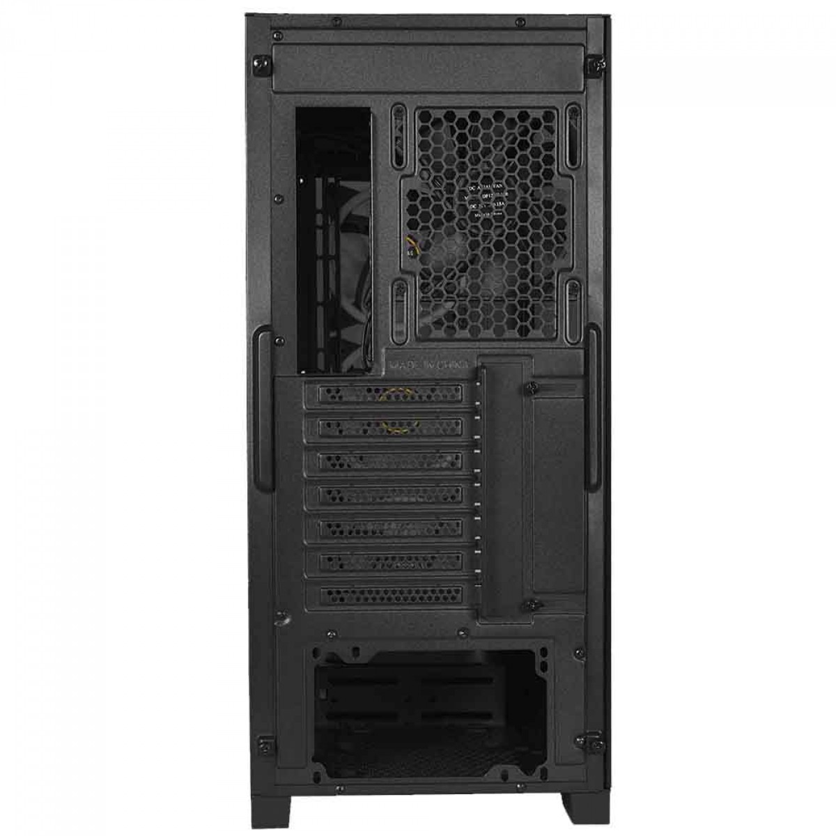 Gabinete Gamer Gamdias Talos M1 Elite, Mid-Tower, Vidro Temperado, Black, Sem fonte, Sem Fan