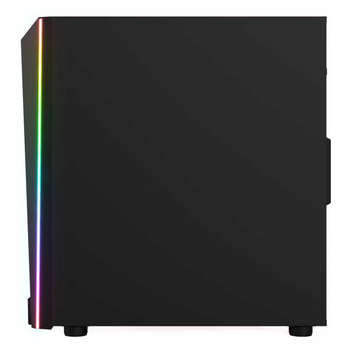 Gabinete Gamer Gamdias Talos M1A, Mid Tower, Vidro Temperado, Black, Sem fonte, Com 2 Fans ARGB