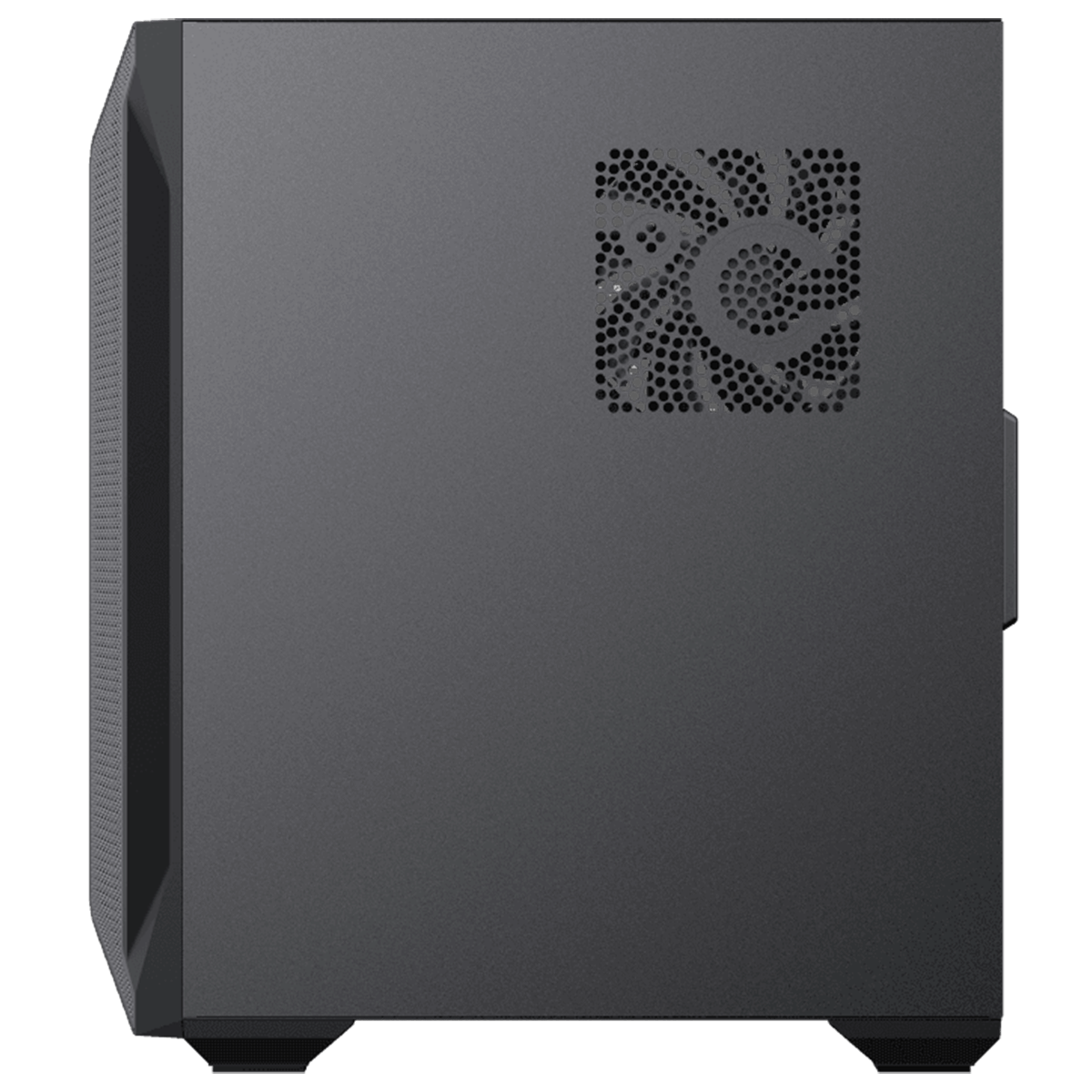 Gabinete Gamer Gamemax Brufen C1 Black, Mid Tower, Com 3 Fans, Vidro Temperado, Sem Fonte