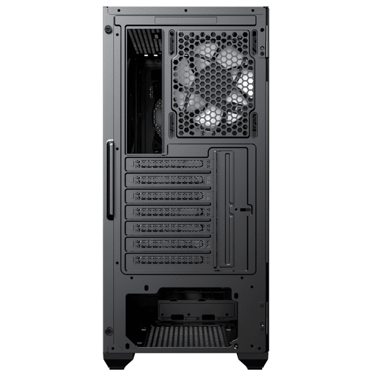 Gabinete Gamer Gamemax Brufen C1 Black, Mid Tower, Com 3 Fans, Vidro Temperado, Sem Fonte