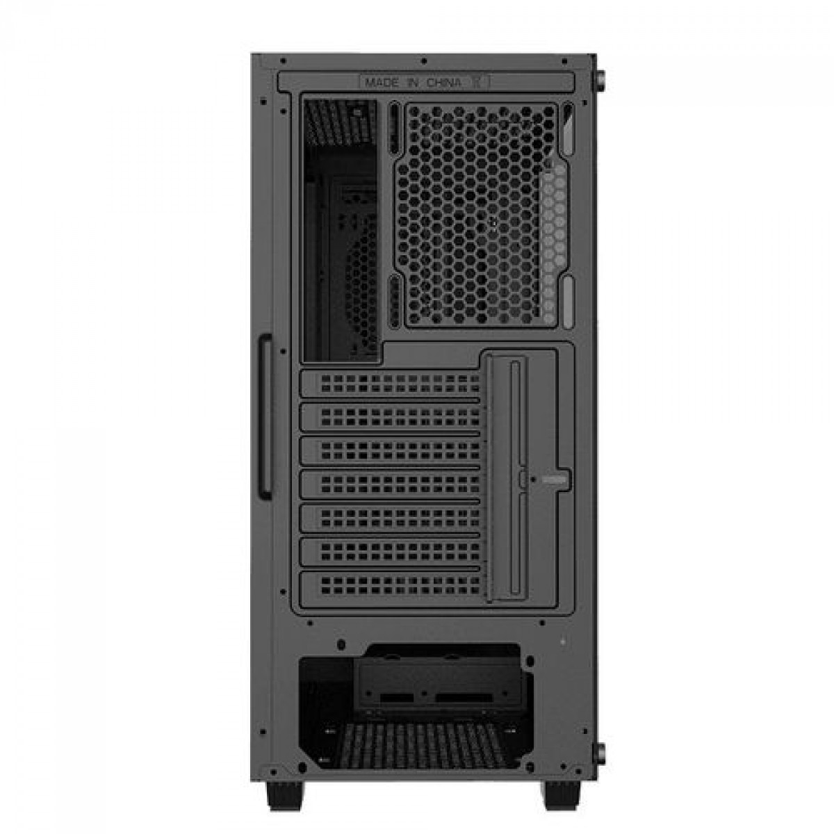 Gabinete Gamer Gamemax Diamond 3601, RGB,  Mid Tower, Com 1 Fan, Vidro Temperado, Black, Sem Fonte, DIAMOND 3601