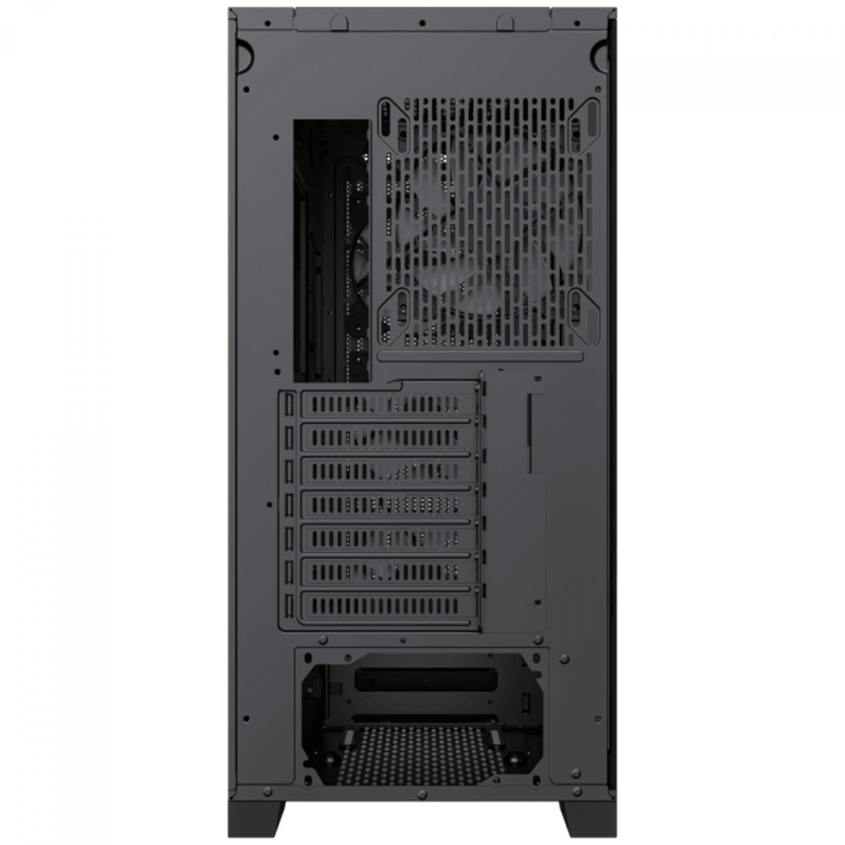 Gabinete Gamer Gamemax Leader BK, Full Tower, Vidro Temperado, E-ATX, Sem Fonte, Sem Fans, Preto