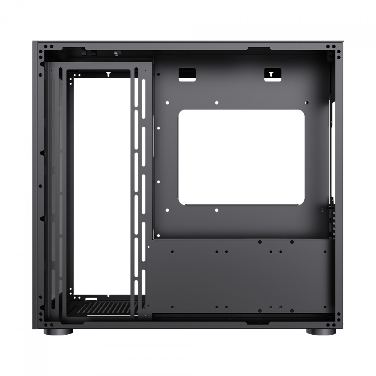Gabinete Gamer Gamemax Lucent Black, Mid Tower, ATX, Vidro Temperado, Preto, Sem Fans