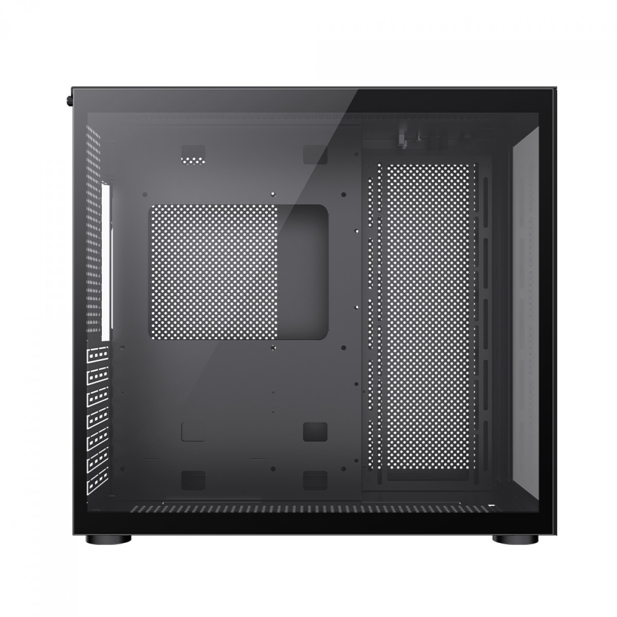 Gabinete Gamer Gamemax Lucent Black, Mid Tower, ATX, Vidro Temperado, Preto, Sem Fans