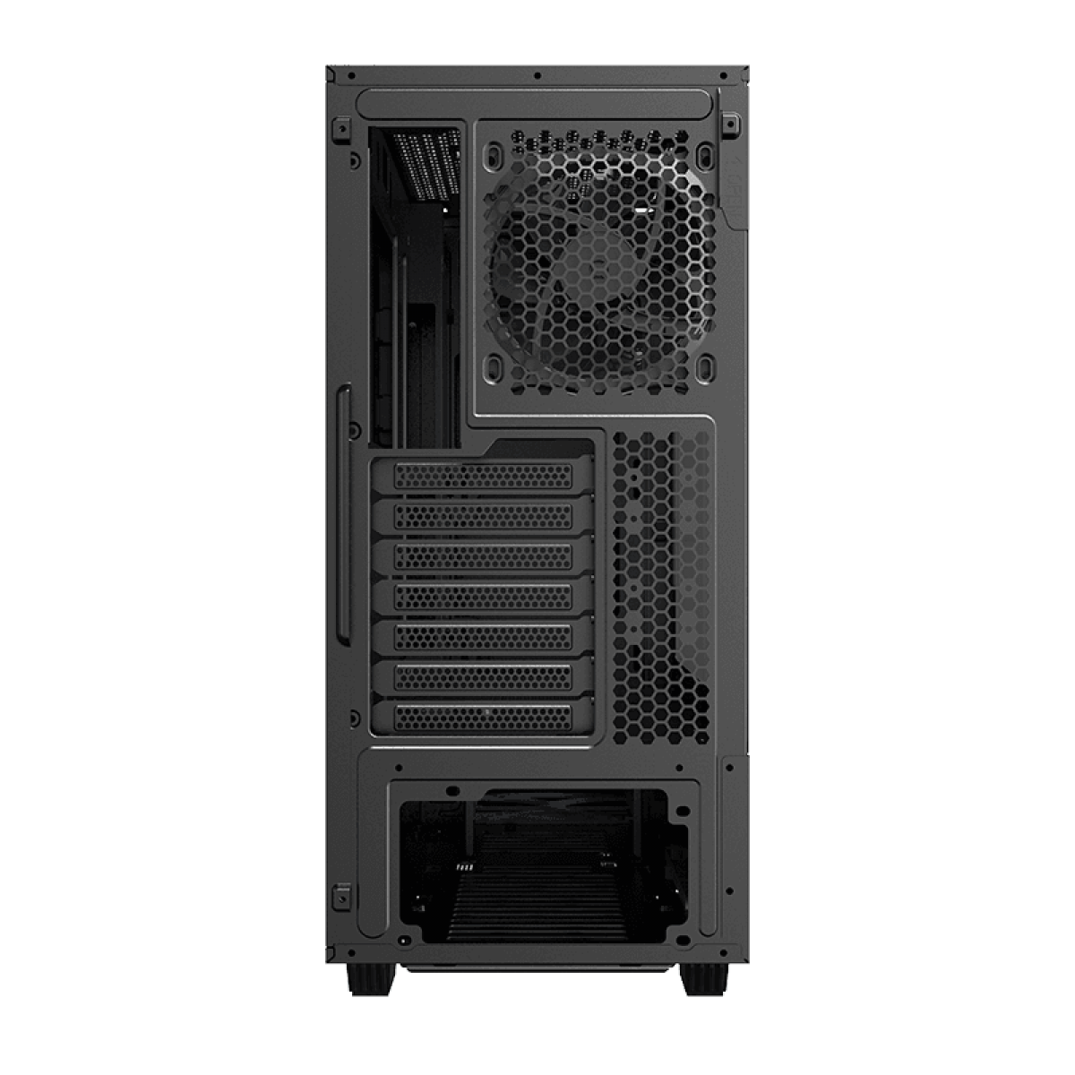 Gabinete Gamer Gamemax Paladin T801, Mid Tower, ARGB, Vidro Temperado, Black, E-ATX, Sem Fonte, Com 1 Fan
