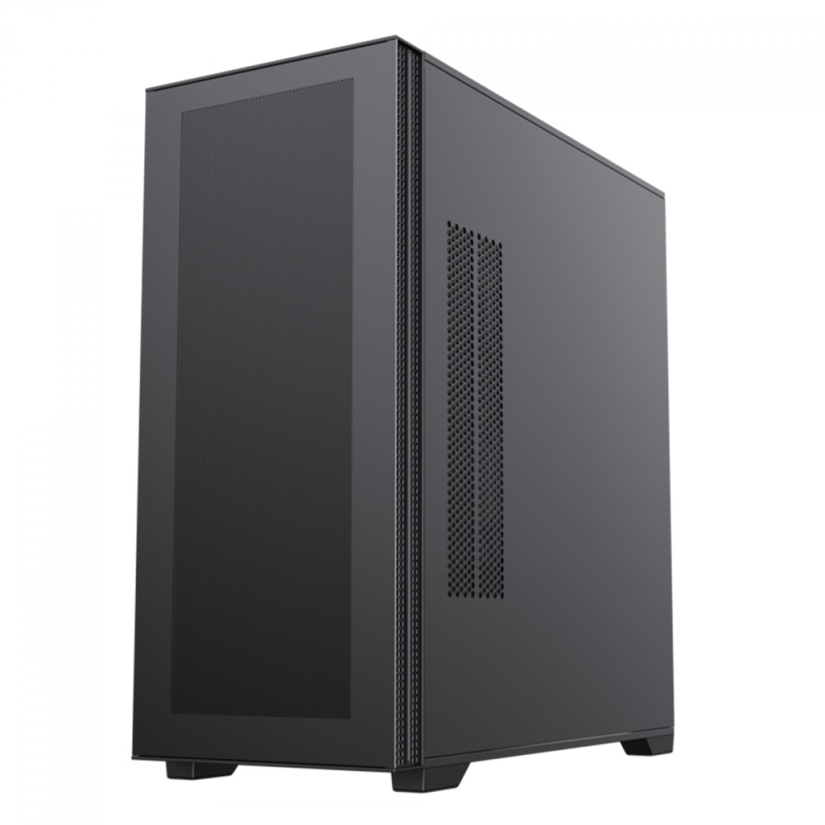 Gabinete Gamer Gamemax Quest Black, Mid Tower, E-ATX, Vidro Temperado, Preto, Sem Fonte, Sem Fan