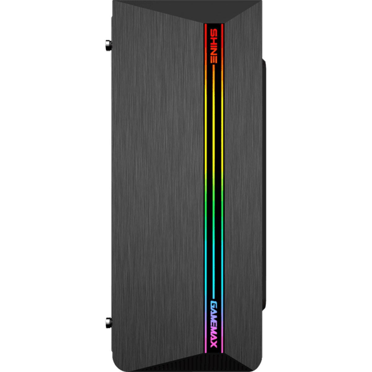 Gabinete Gamer Gamemax Shine G517, Mid Tower, Com 1 Fan, Vidro Temperado, Black, Sem Fonte