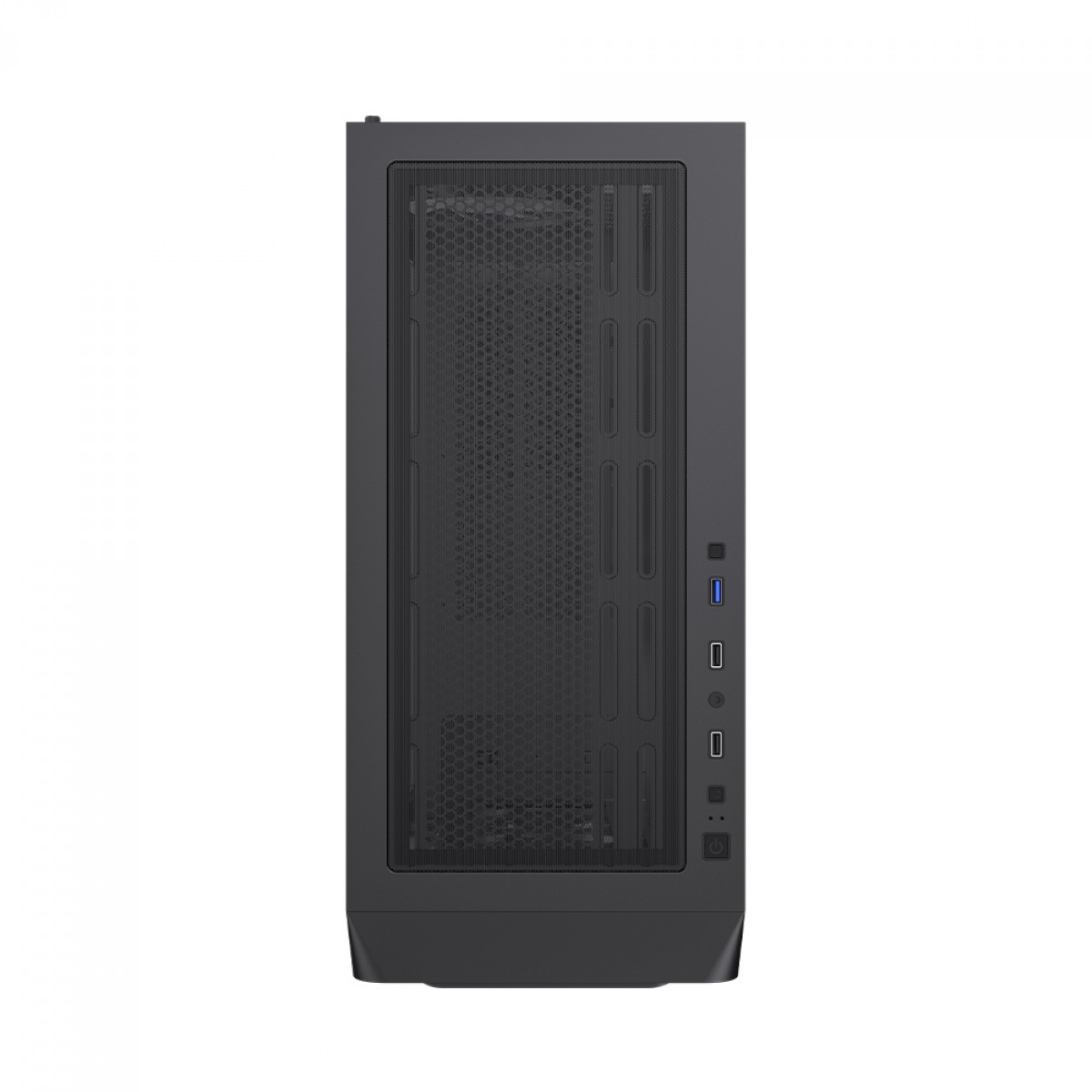 Gabinete Gamer Gamemax Siege Black, Mid Tower, EATX, Vidro Temperado, Preto, Sem Fonte, Sem Fan