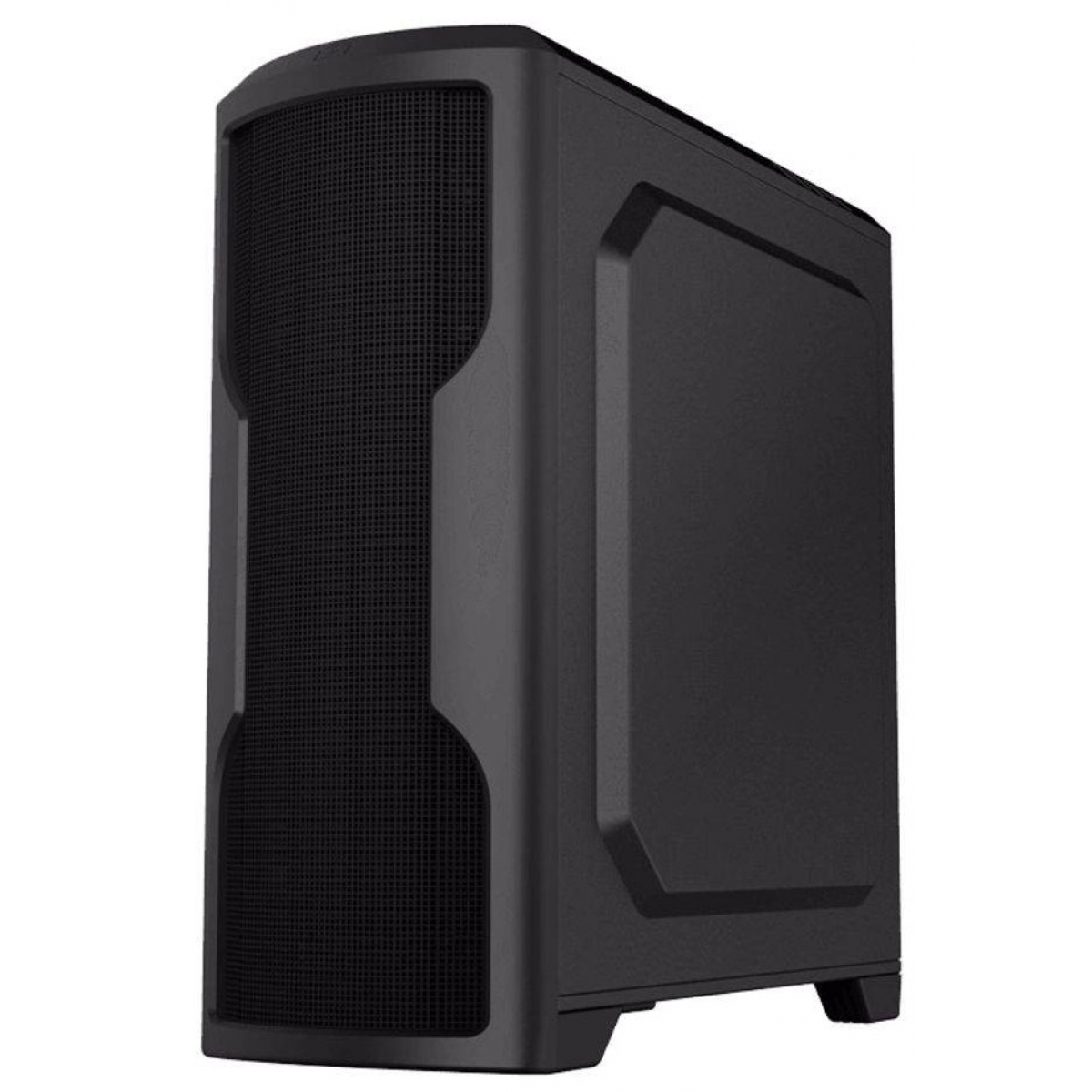 Gabinete Gamer Gamemax Wave G562W, Mid Tower, Com 1 Fan Green, Lateral em Acrílico, Black, Sem Fonte