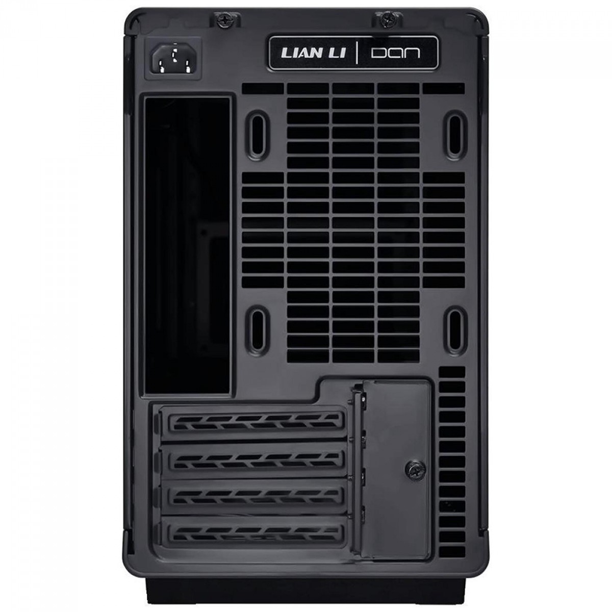 Gabinete Gamer Lian Li 011 A3-mATX, Mini Tower, Aço, M-ATX, Sem Fonte, Sem Fan, Black, A3-MATX BLACK