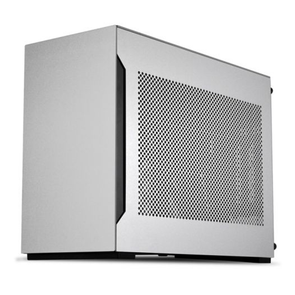Gabinete Gamer Lian li A4-H20 A4 Silver, Mini-ITX, Mini Tower, Sem Fonte, Sem Fan, A4-H20 A4 SILVER
