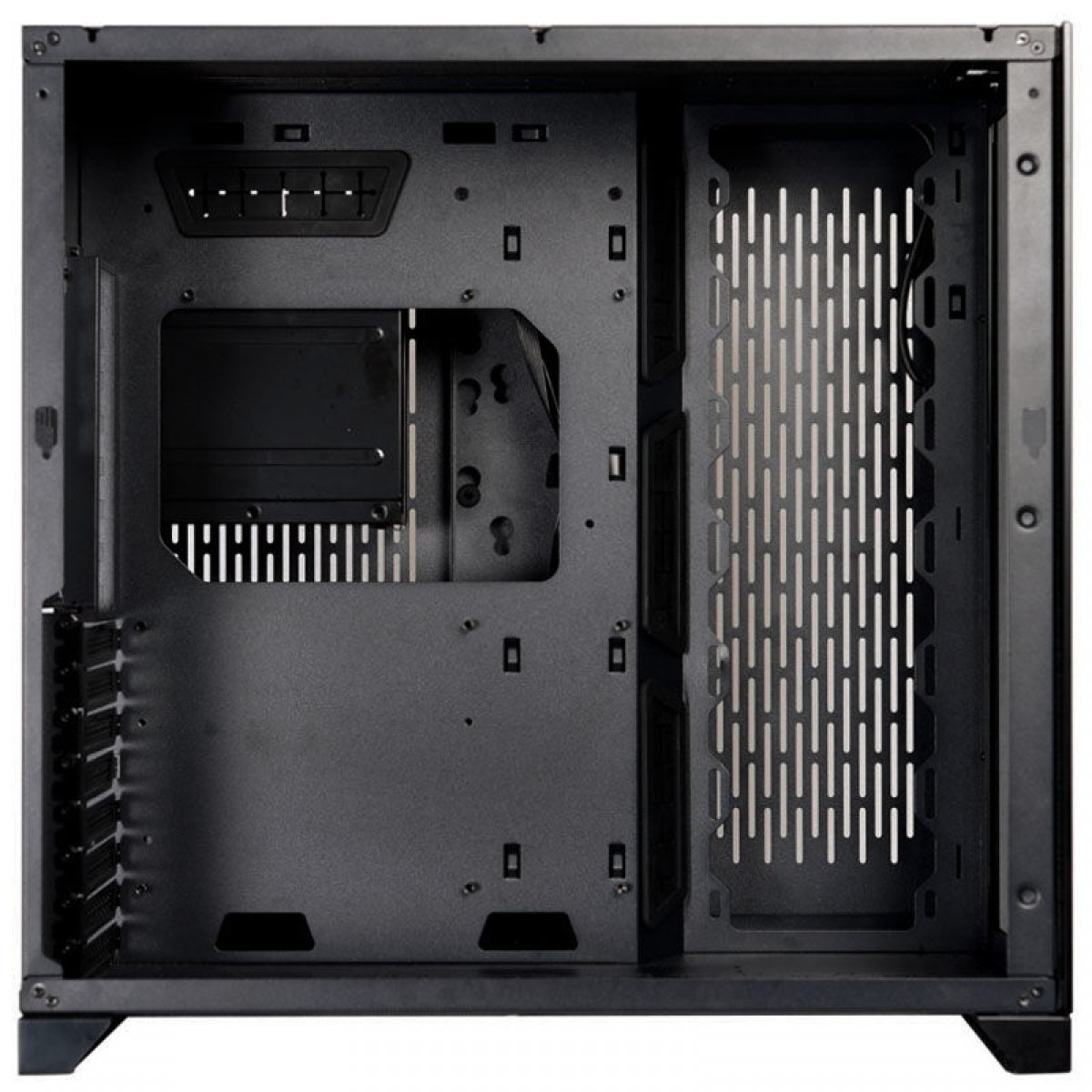 Gabinete Gamer Lian Li O11 Dynamic, Mid Tower, Vidro Temperado, Black, Sem Fonte, Sem Fan, PC-O11 DX