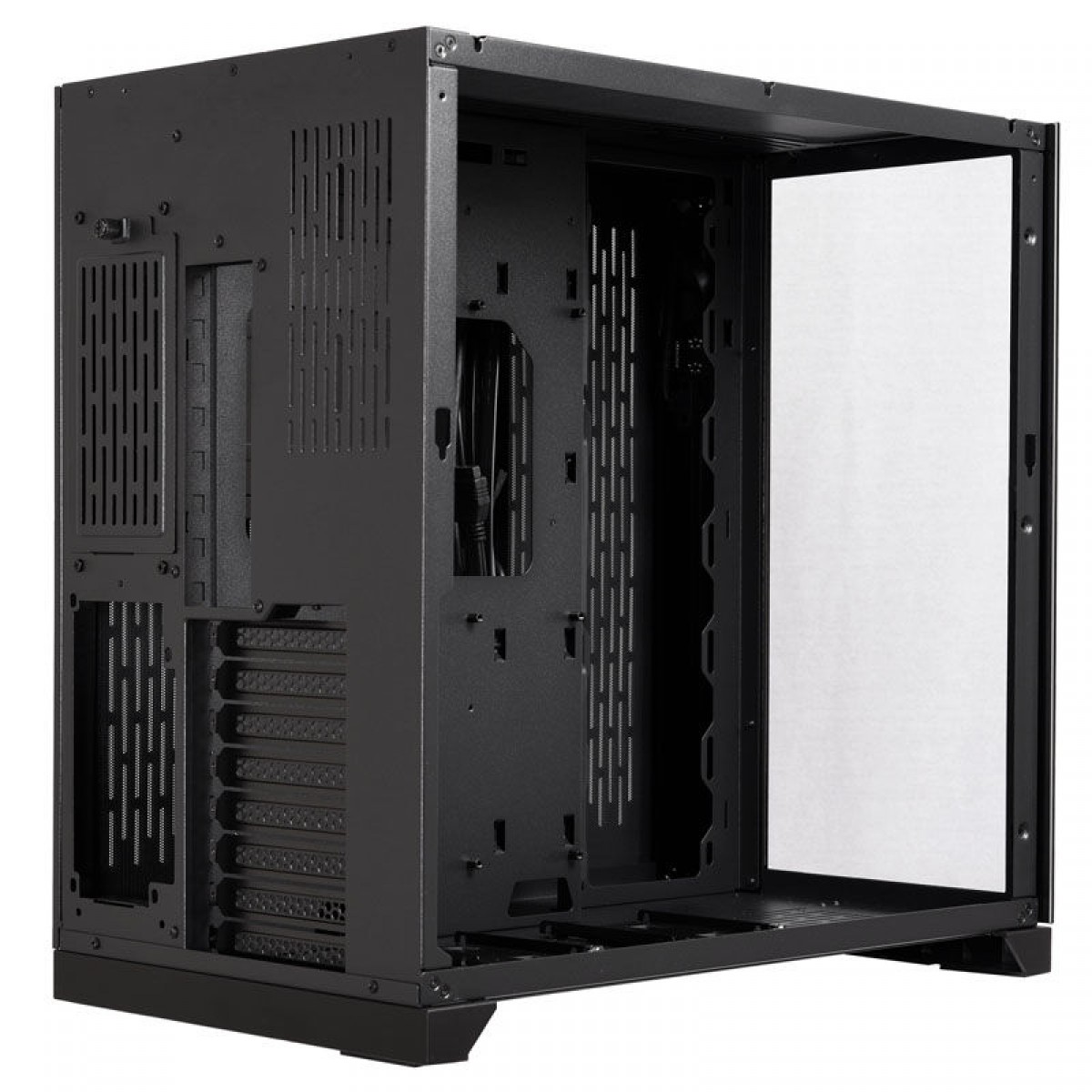 Gabinete Gamer Lian Li O11 Dynamic, Mid Tower, Vidro Temperado, Black, Sem Fonte, Sem Fan, PC-O11 DX