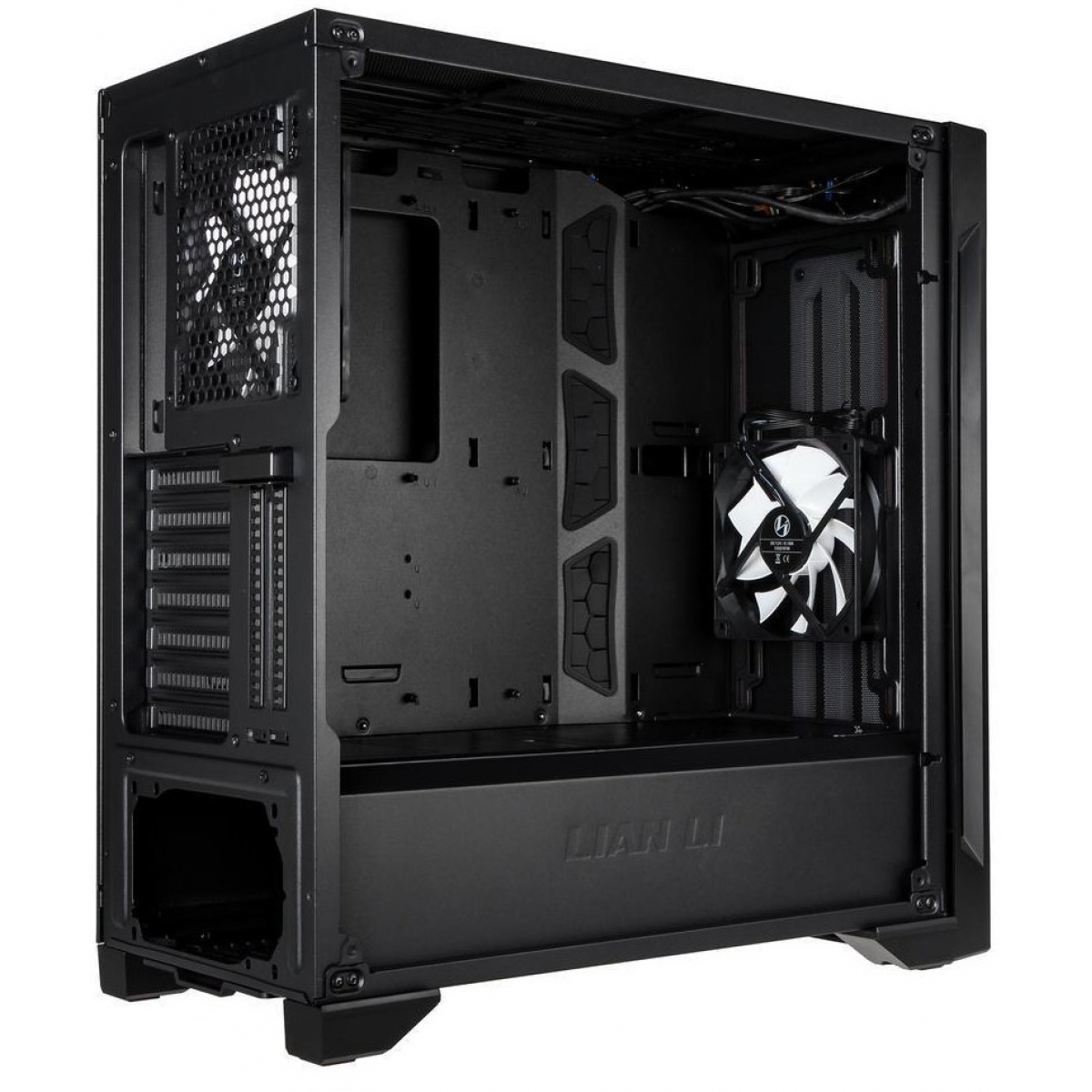 Gabinete Gamer Lian Li Lancool One Digital, Mid Tower, Vidro Temperado, Black, Sem Fonte, Sem Fan