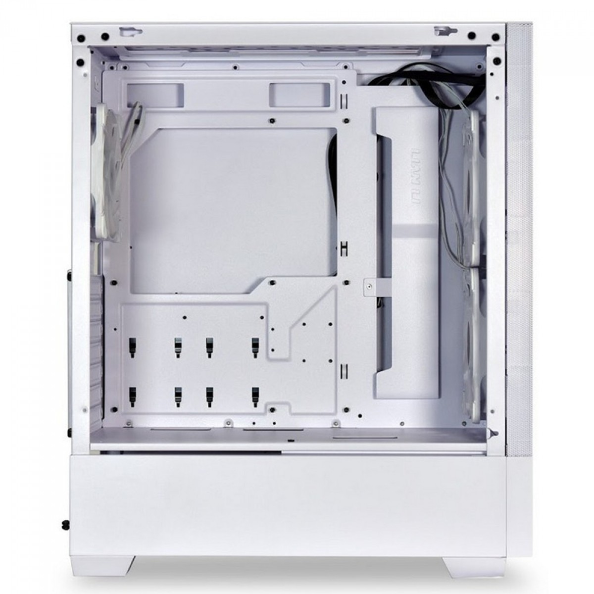 Gabinete Gamer Lian Li Lancool 205 Mesh, Mid Tower, Vidro Temperado, White, ATX, Sem Fonte, Com 3 Fans