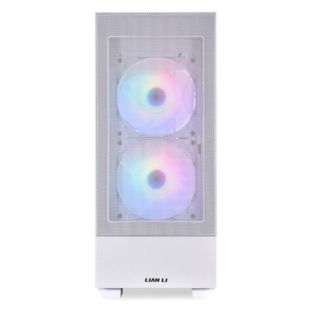 Gabinete Gamer Lian Li Lancool 205 Mesh, Mid Tower, Vidro Temperado, White, ATX, Sem Fonte, Com 3 Fans