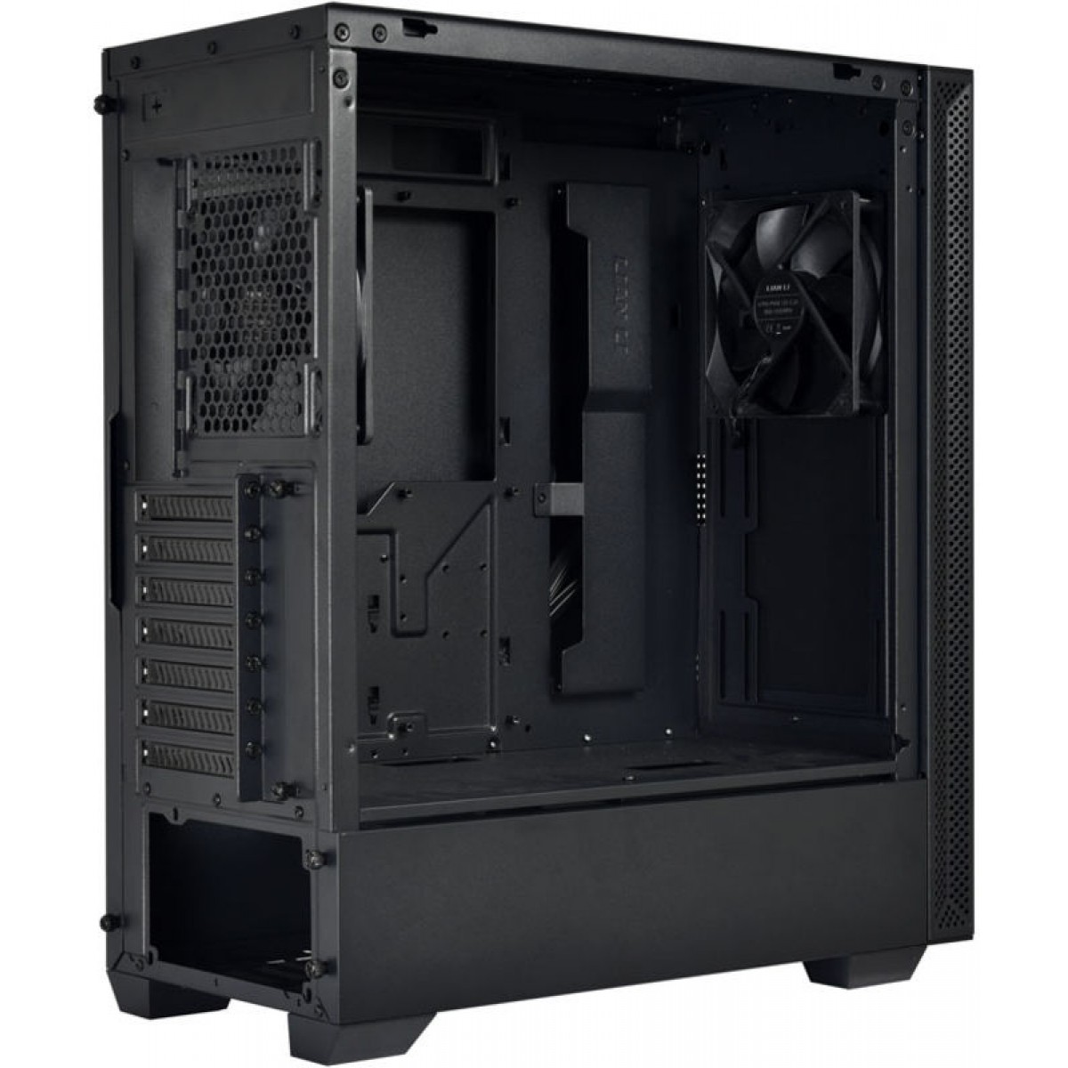 Gabinete Gamer Lian Li Lancool 205, Mid Tower, Vidro Temperado, Black, Sem Fonte, Com 2 Fans