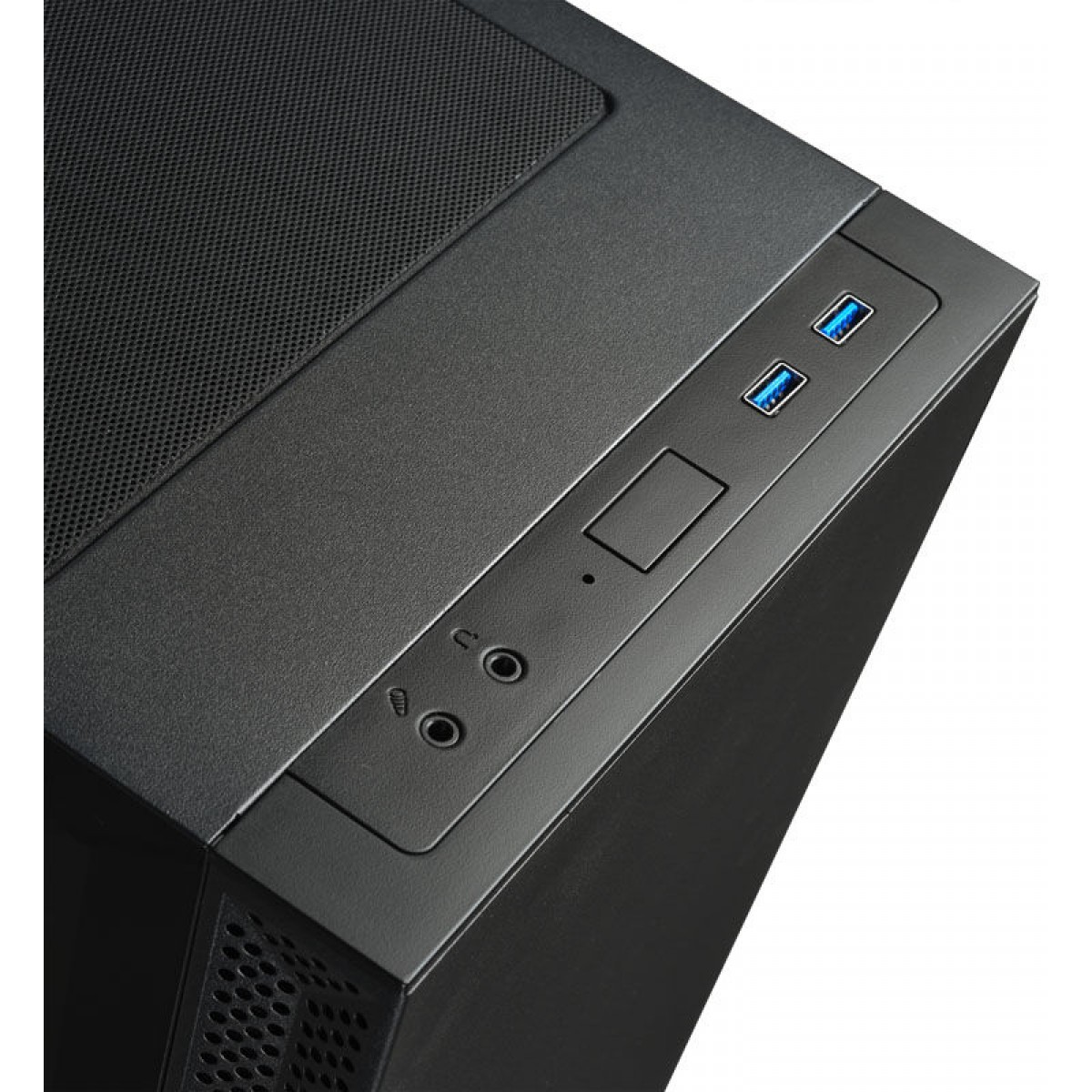 Gabinete Gamer Lian Li Lancool 205, Mid Tower, Vidro Temperado, Black, Sem Fonte, Com 2 Fans