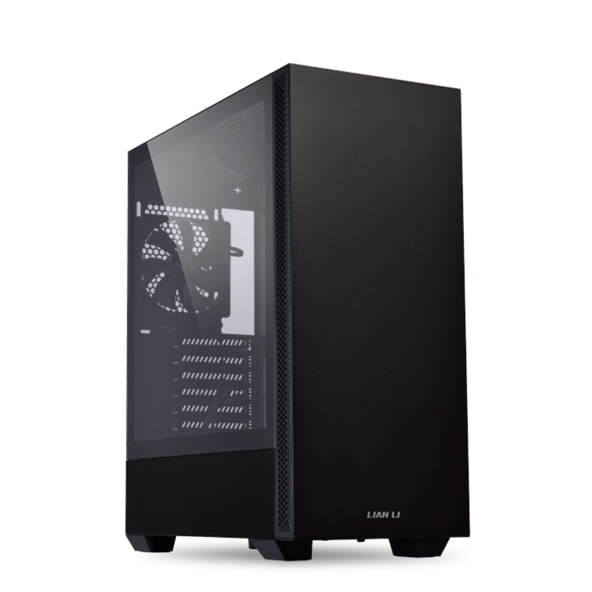 Gabinete Gamer Lian Li Lancool 205, Mid Tower, Vidro Temperado, Black, Sem Fonte, Com 2 Fans