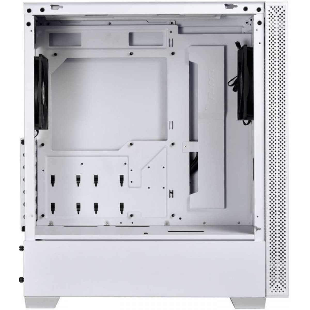 Gabinete Gamer Lian Li Lancool 205, Mid Tower, Vidro Temperado, White, Sem Fonte, Com 2 Fans