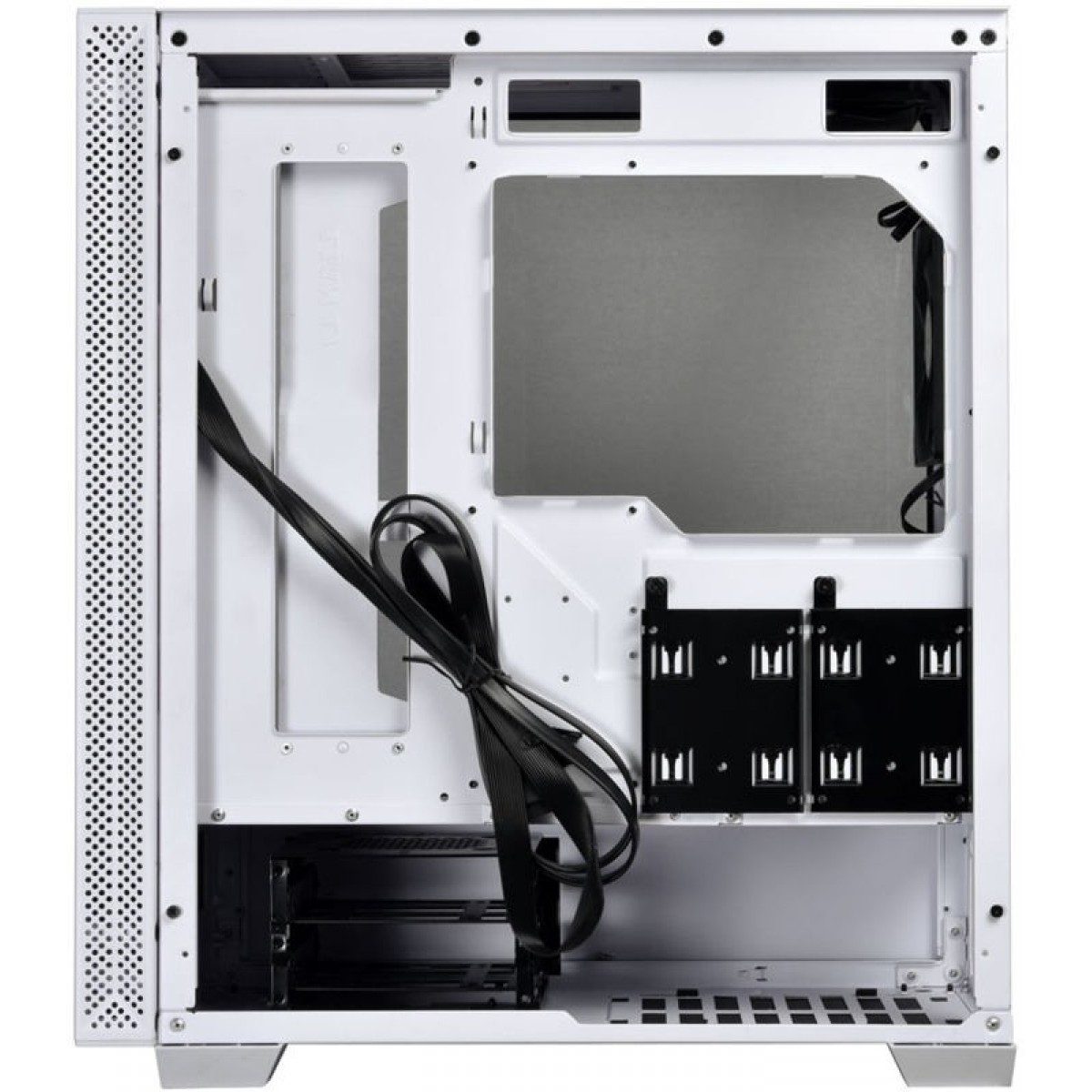 Gabinete Gamer Lian Li Lancool 205, Mid Tower, Vidro Temperado, White, Sem Fonte, Com 2 Fans