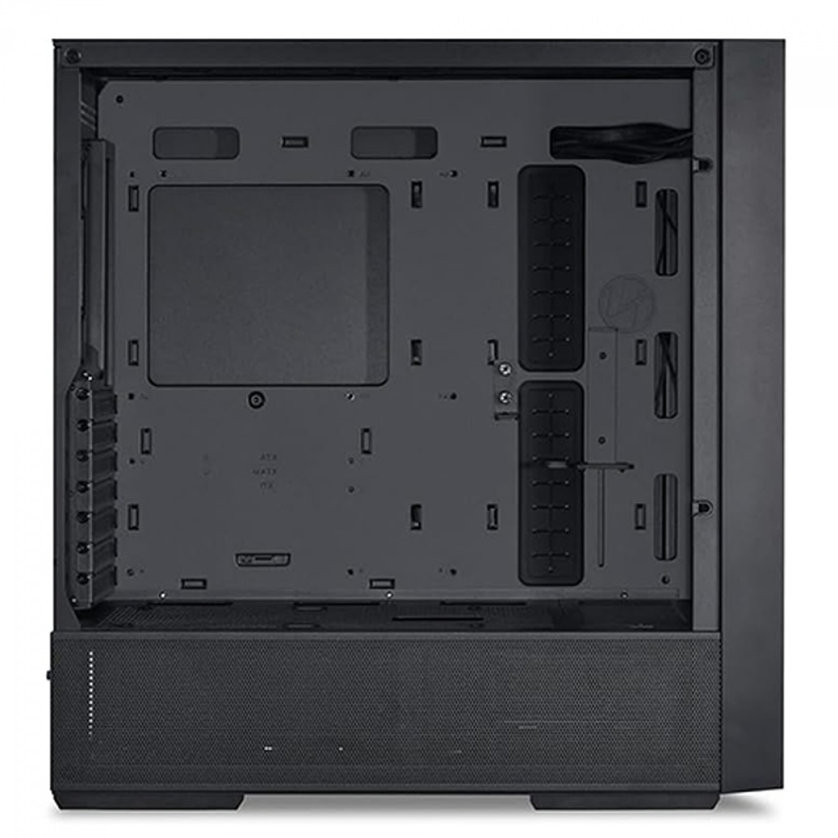 Gabinete Gamer Lian Li Lancool 206 RX, Mid Tower, ATX, RGB, Vidro Temperado, Black, Com 2 Fans, LANCOOL 206RX