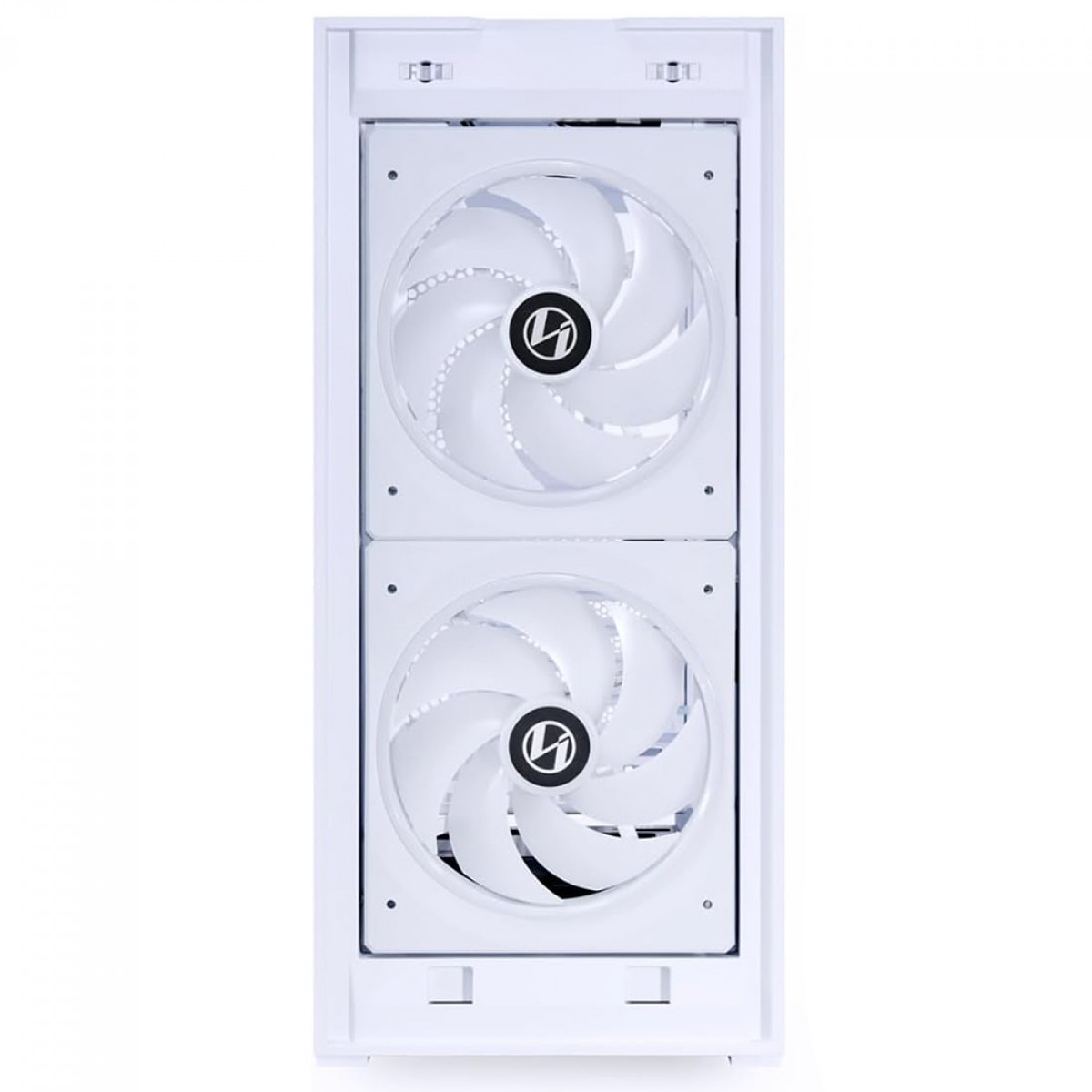 Gabinete Gamer Lian Li Lancool 206 RX, Mid Tower, ATX, RGB, Vidro Temperado, White, Com 2 Fans, LANCOOL 206RW