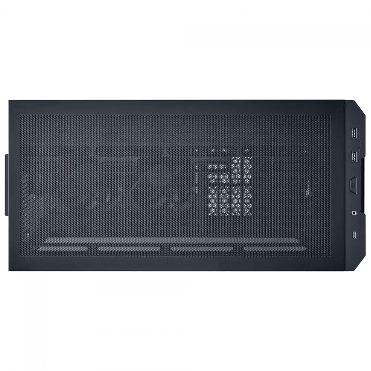 Gabinete Gamer Lian Li Lancool 207 RW, RGB, Mid Tower, Vidro Temperado, ATX, Sem Fonte, Com 4 Fans, Preto, LAN207RX BLACK