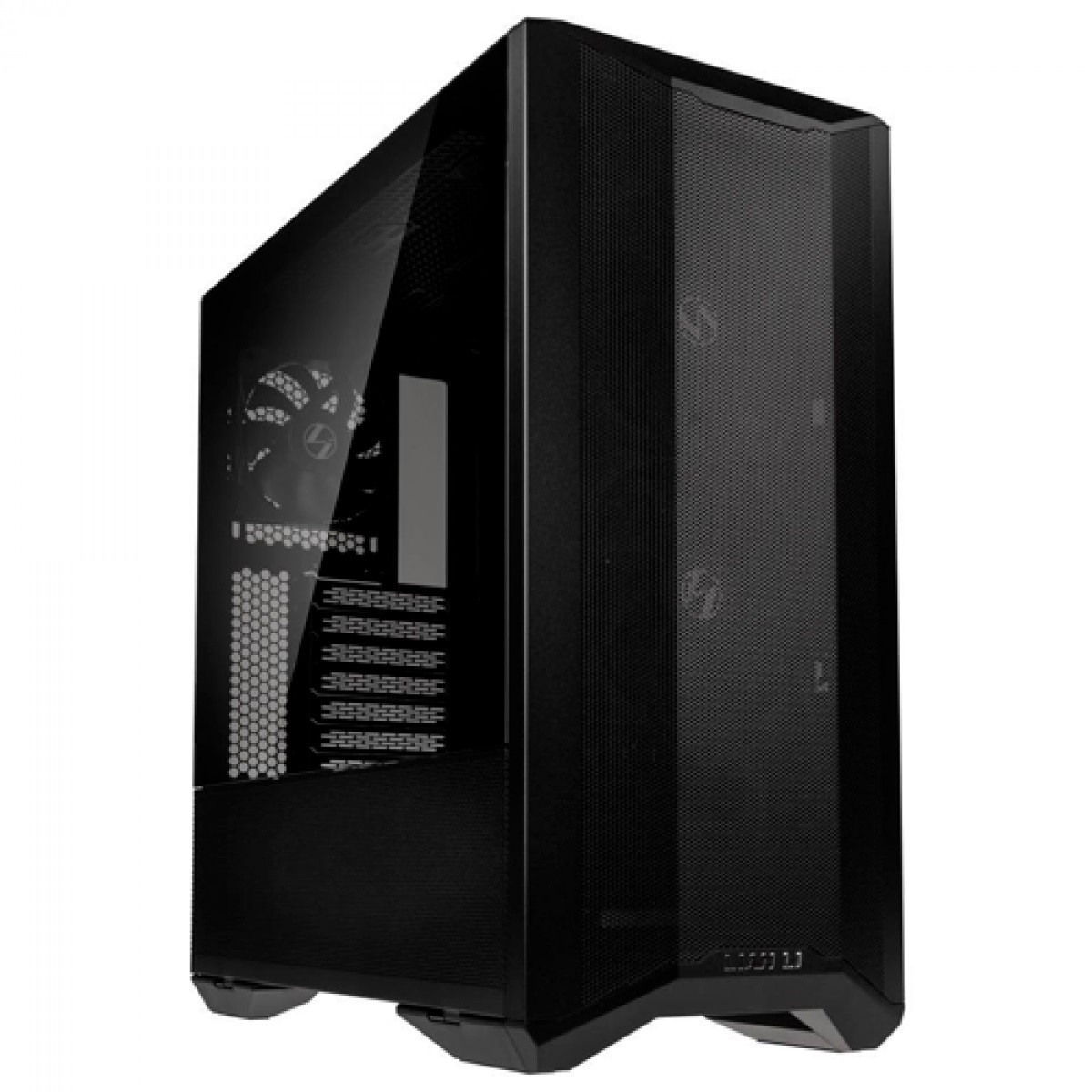 Gabinete Gamer Lian Li, Lancool II Mesh C Performance-X, Mid Tower, Vidro Temperado, Black, Sem Fonte, Com 3 Fans