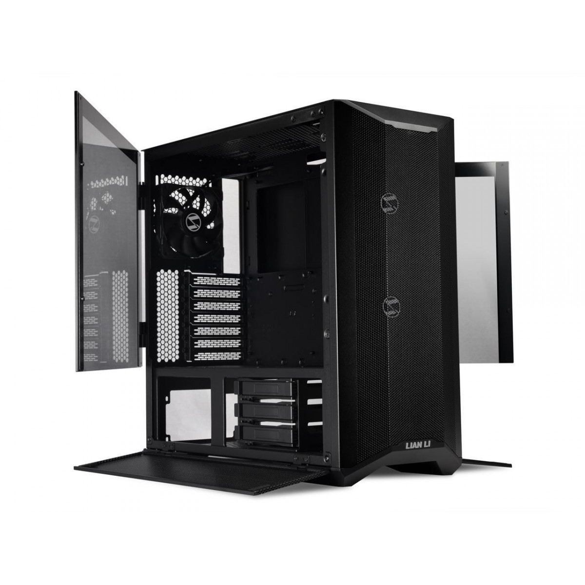 Gabinete Gamer Lian Li, Lancool II Mesh C Performance-X, Mid Tower, Vidro Temperado, Black, Sem Fonte, Com 3 Fans