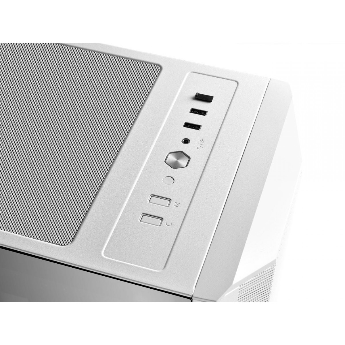 Gabinete Gamer Lian Li, Lancool II Mesh RGB, Mid Tower, Vidro Temperado, White, Sem Fonte, Com 3 Fans