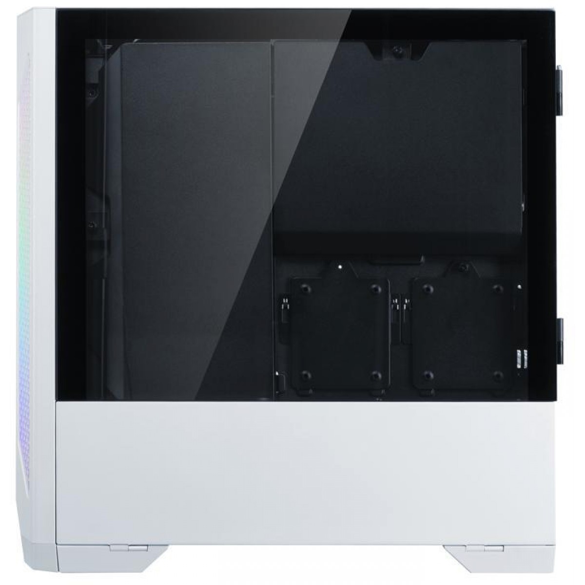 Gabinete Gamer Lian Li Lancool II RGB, Mid Tower, Vidro Temperado, White, Sem Fonte, Com 3 Fans