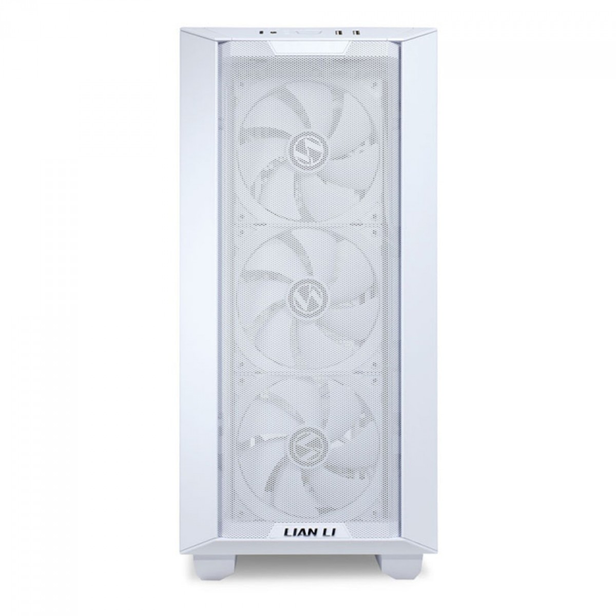 Gabinete Gamer Lian Li Lancool III, Mid Tower, Vidro Temperado, White, E-ATX, Sem Fonte, Com 4 Fans, LANCOOL 3-W