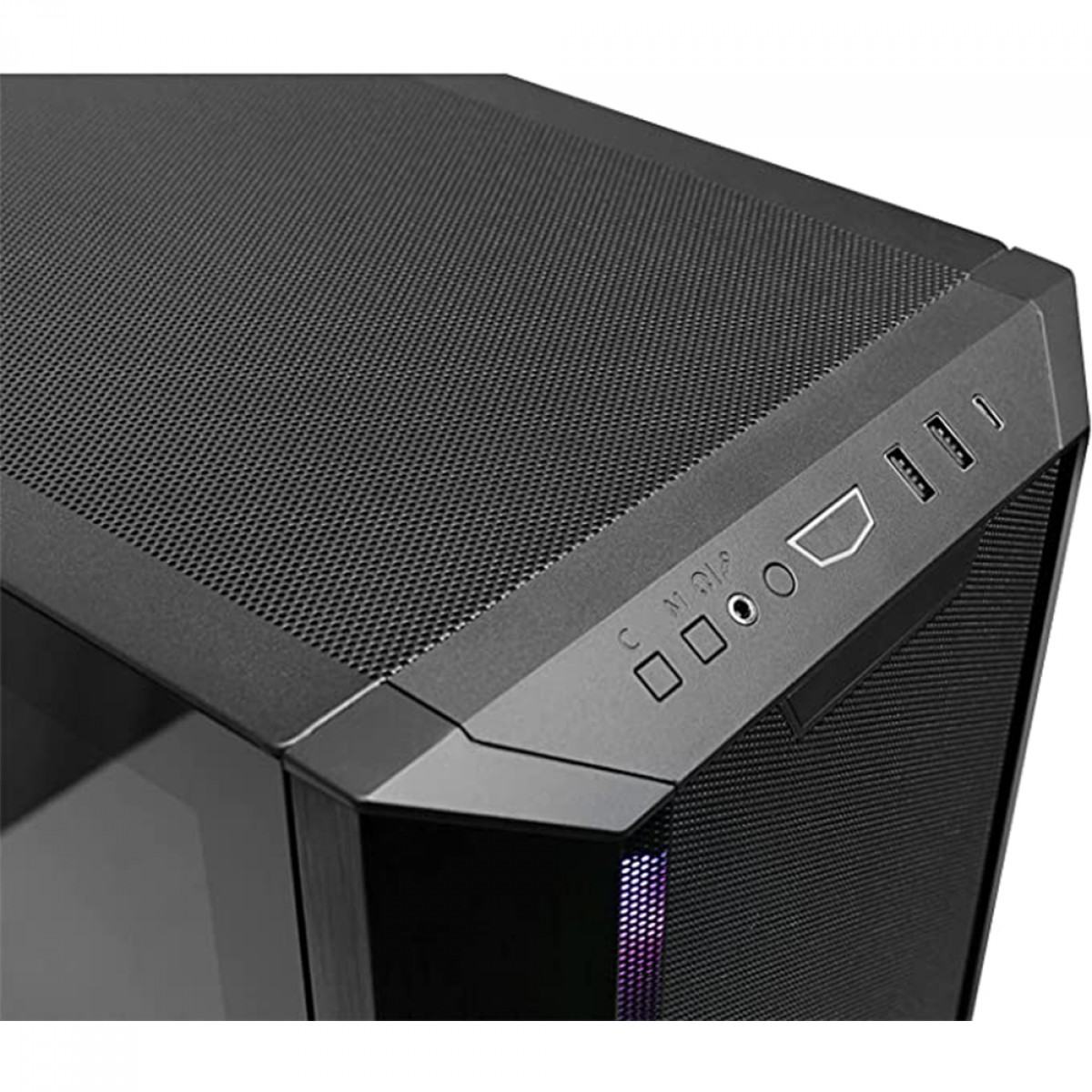 Gabinete Gamer Lian Li Lancool III, RGB, Mid Tower, Vidro Temperado, Black, E-ATX, Sem Fonte, Com 4 Fans, LANCOOL 3R-X