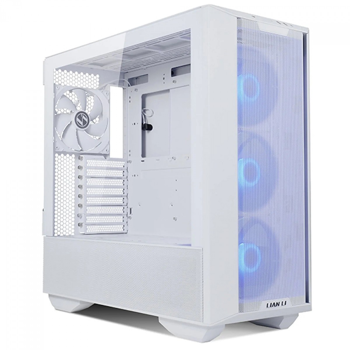 Gabinete Gamer Lian Li Lancool III, RGB, Mid Tower, Vidro Temperado, White, E-ATX, Sem Fonte, Com 4 Fans, LANCOOL 3R-W
