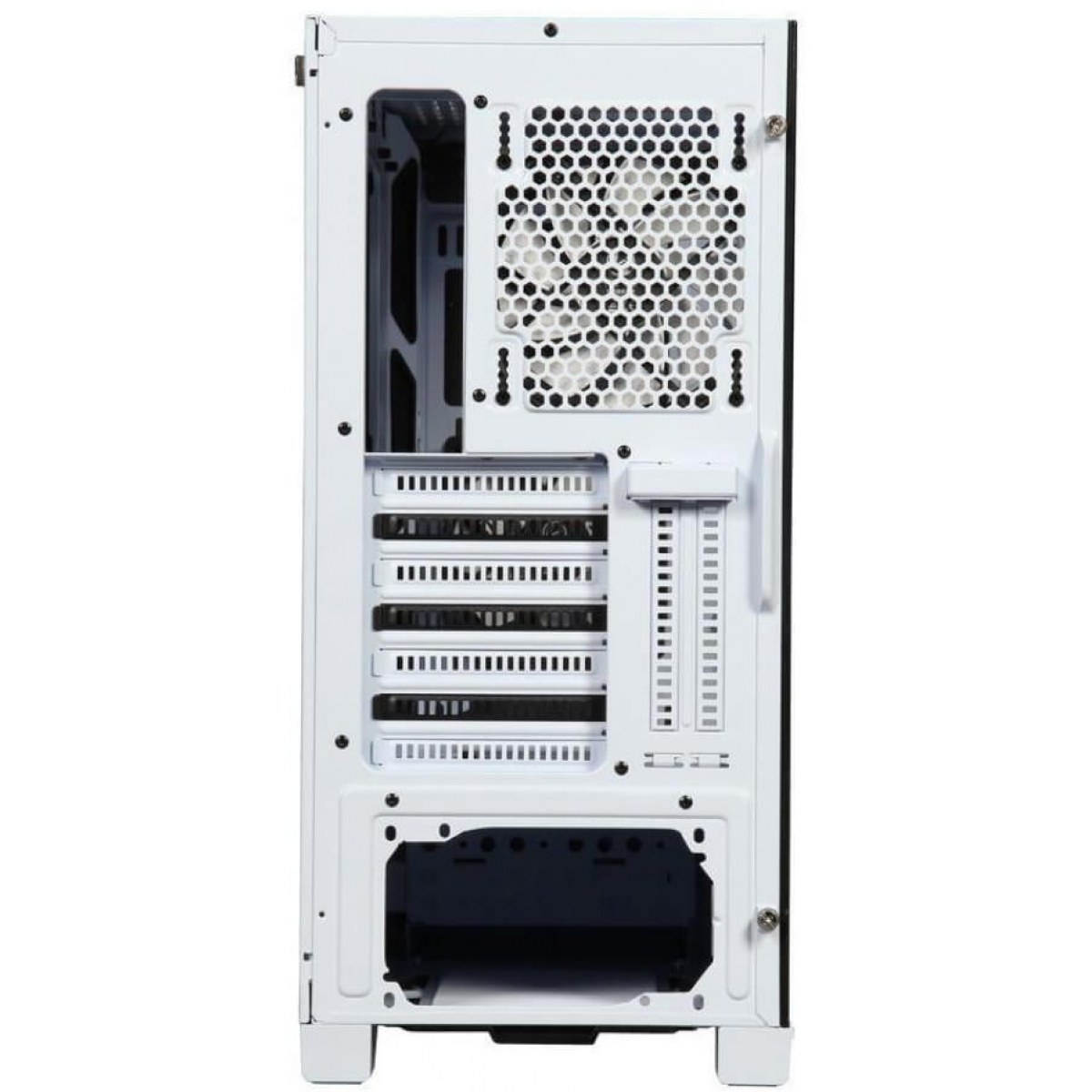 Gabinete Gamer Lian Li Lancool One Digital RGB, Mid Tower, Vidro Temperado, White, Sem Fonte
