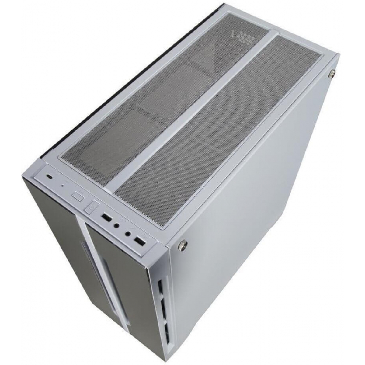 Gabinete Gamer Lian Li Lancool One Digital RGB, Mid Tower, Vidro Temperado, White, Sem Fonte