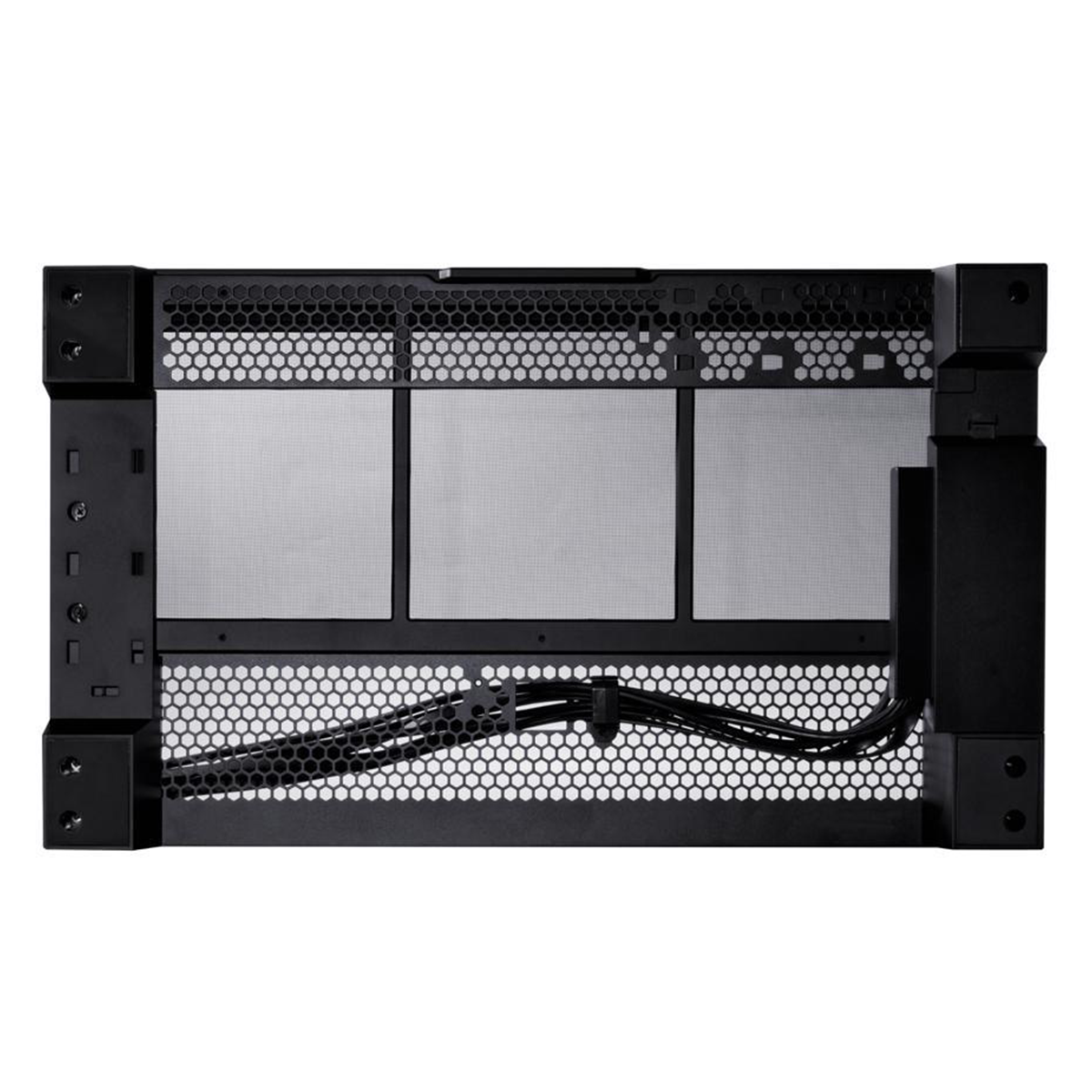 Gabinete Gamer Lian Li O11 Dynamic EVO XL , Full Tower, E-ATX, Vidro Temperado, Black, Sem Fonte, Sem Fan, O11DEXL-X