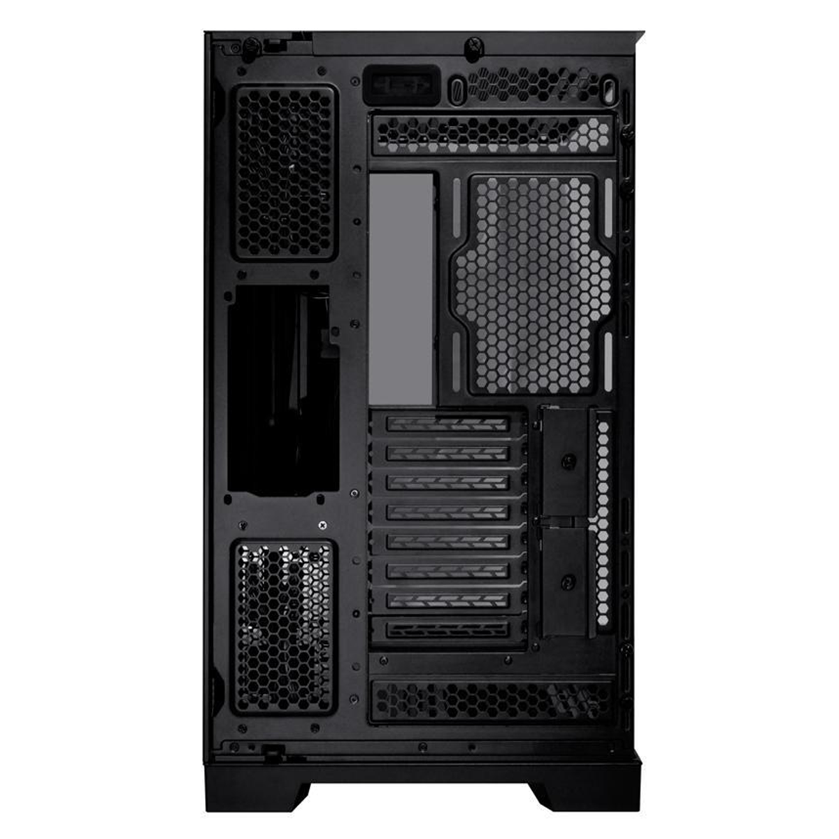 Gabinete Gamer Lian Li O11 Dynamic EVO XL , Full Tower, E-ATX, Vidro Temperado, Black, Sem Fonte, Sem Fan, O11DEXL-X