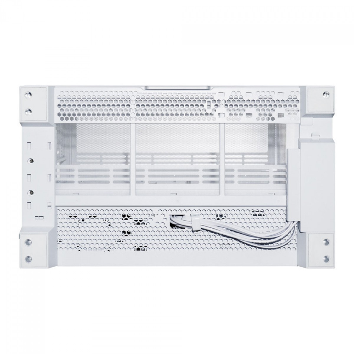 Gabinete Gamer Lian Li O11 Dynamic EVO XL, Full Tower, Vidro Temperado, White, Sem Fonte, Sem Fan, O11DEXL-W WHITE