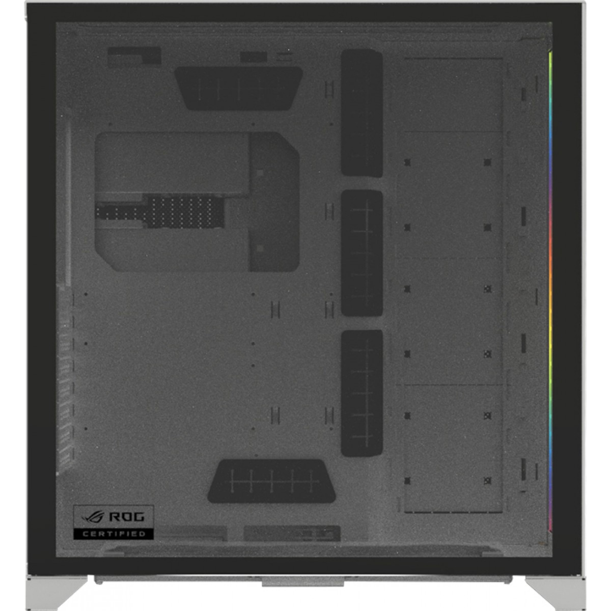 Gabinete Gamer Lian Li O11 Dynamic XL, Full Tower, Vidro Temperado, White, Sem Fonte, Sem fan, O11DXL-W