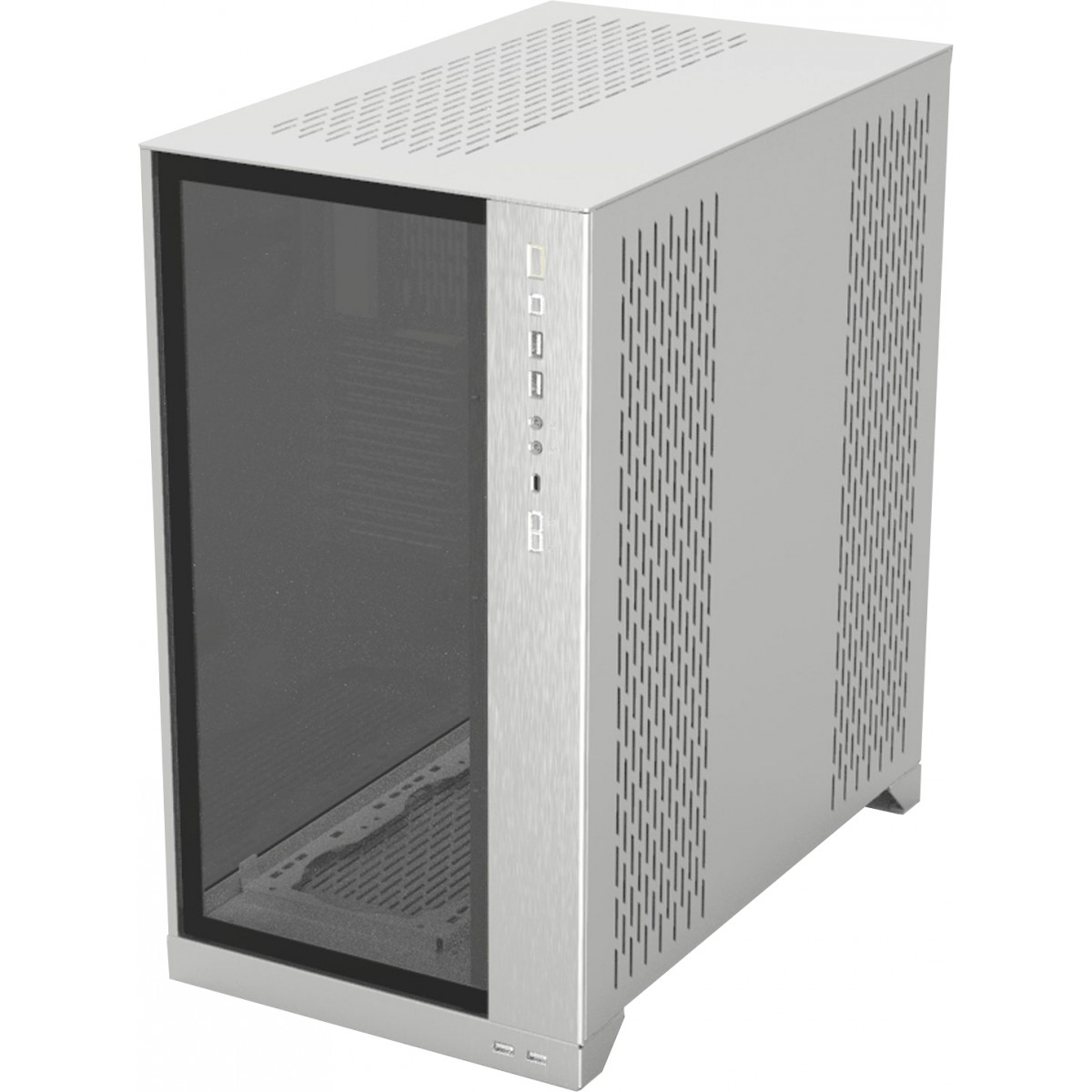Gabinete Gamer Lian Li O11 Dynamic XL, Full Tower, Vidro Temperado, White, Sem Fonte, Sem fan, O11DXL-W